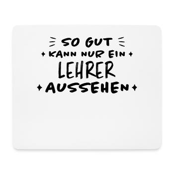 Lehrer Lustige Spruch Unterricht Lehrer Geschenk - Mousepad (Querformat) - Weiß - Vorne