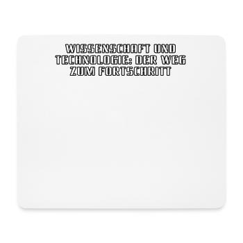 Wissenschaft - Wissenschaft und Technologie: Der - Mousepad (Querformat) - Weiß - Vorne