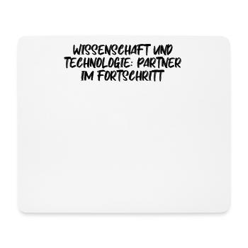 Wissenschaft - Wissenschaft und Technologie: - Mousepad (Querformat) - Weiß - Vorne