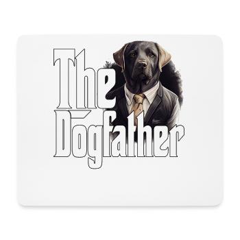 Labrador Retriever Chien Papa Dogfather Chiens Papa Fa - Tapis de souris (format paysage) - blanc - Devant
