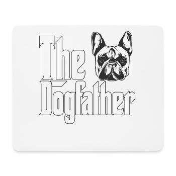 Bouledogue Français Papa Dogfather Chiens Papa Père - Tapis de souris (format paysage) - blanc - Devant