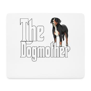 Chien de montagne suisse Maman Chienne Chienne Chiens Maman - Tapis de souris (format paysage) - blanc - Devant