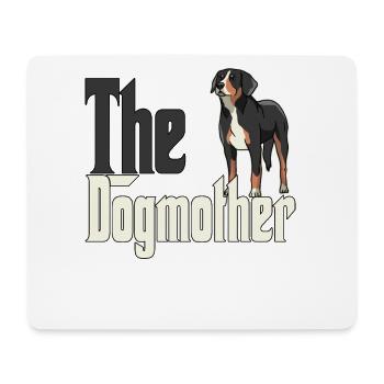 Chien de montagne suisse Maman Chienne Chienne Chiens Maman - Tapis de souris (format paysage) - blanc - Devant