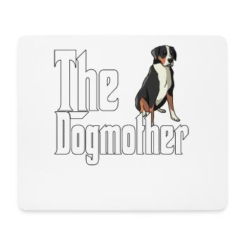 Chien de montagne suisse Maman Chienne Chienne Chiens Maman - Tapis de souris (format paysage) - blanc - Devant