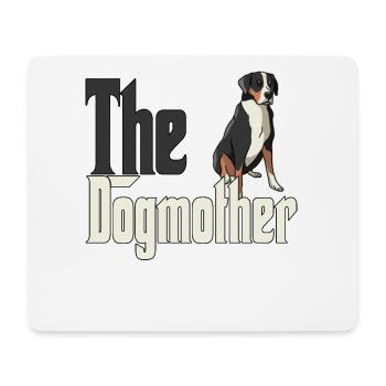 Chien de montagne suisse Maman Chienne Chienne Chiens Maman - Tapis de souris (format paysage) - blanc - Devant