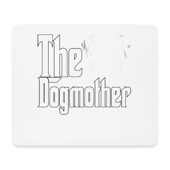 Rottweiler Eyepatch Dog Mom Dogmother Dogs Mommy - Mousepad (Querformat) - Weiß - Vorne