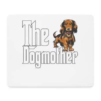 Teckel Chien Maman Chienne Chiens Maman - Tapis de souris (format paysage) - blanc - Devant