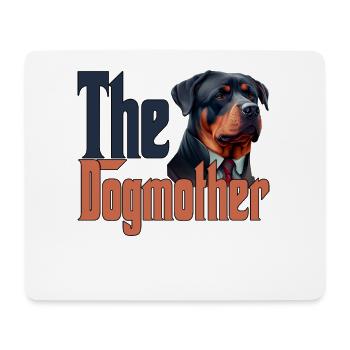 Rottweiler Chien Maman Chienne Chiens Maman Rottie - Tapis de souris (format paysage) - blanc - Devant