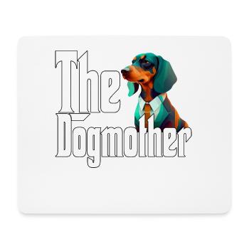 Teckel Chien Maman Chienne Chiens Maman Rottie - Tapis de souris (format paysage) - blanc - Devant