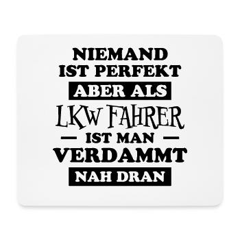 LKW Fahrer Fun Lustiges Spruch LKW Fahrer Geschenk - Mousepad (Querformat) - Weiß - Vorne