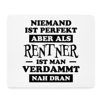 Rentner Lustiger Spruch Rente Ruhestand Geschenk - Mousepad (Querformat) - Weiß - Vorne