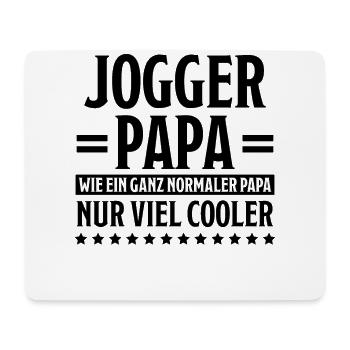 Jogger Laufen Lustiger Spruch Joggen Geschenk - Mousepad (Querformat) - Weiß - Vorne