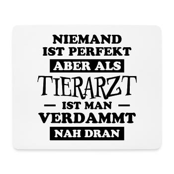 Tierarzt Lustige Spruch Beruf Tierarzt Geschenk - Mousepad (Querformat) - Weiß - Vorne