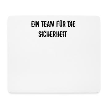 Feuerwehr - Ein Team für die Sicherheit - Mousepad (Querformat) - Weiß - Vorne