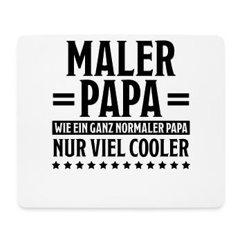 Maler Witz Spruch Meister Lackierer Maler Geschenk - Mousepad (Querformat) - Weiß - Vorne
