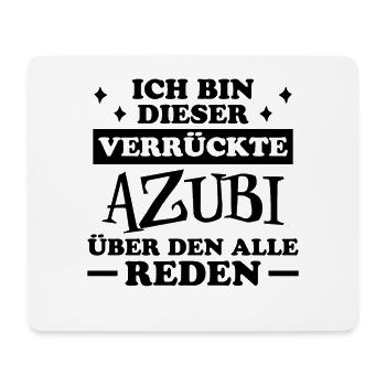 Azubi Spruch Lehrling Auszubildende Azubi Geschenk - Mousepad (Querformat) - Weiß - Vorne