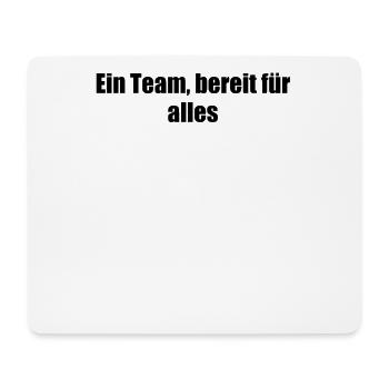Feuerwehr - Ein Team, bereit für alles - Mousepad (Querformat) - Weiß - Vorne