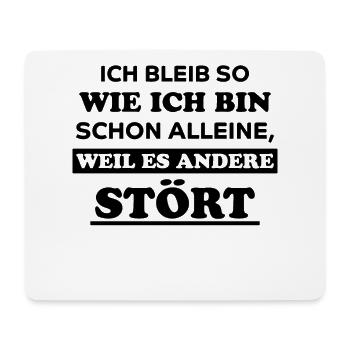 Lustiger Spruch Frech Arrogant Sprüche Geschenk - Mousepad (Querformat) - Weiß - Vorne