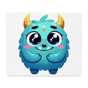 Designs For Kids – Märchenhafte Monster - Mousepad (Querformat) - Weiß - Vorne