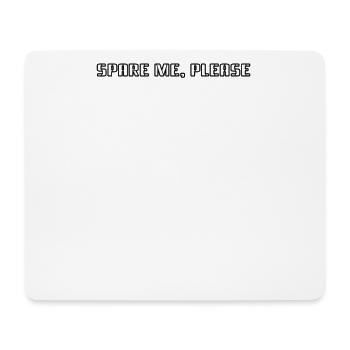 Bowling - Spare me, please - Mousepad (Querformat) - Weiß - Vorne