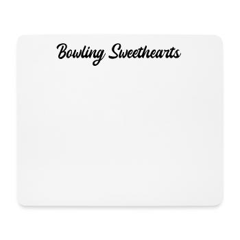 Bowling - Bowling Sweethearts - Mouse Pad (horizontal) - white - Front
