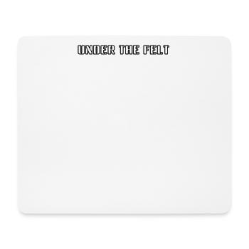 Billiards - Under the Felt - Mouse Pad (horizontal) - white - Front