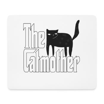 Cat Mom The Catmother Crazy Cat Mother Kitty Mommy - Mouse Pad (horizontal) - white - Front