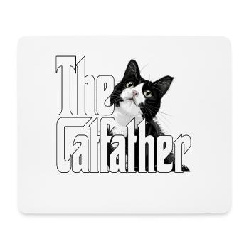 Cat Father The Catfather Crazy Cat Dad Dad - Mouse Pad (horizontal) - white - Front