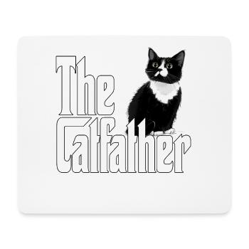 Cat Father The Catfather Crazy Cat Dad Dad - Mouse Pad (horizontal) - white - Front