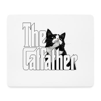Cat Father The Catfather Crazy Cat Dad Dad - Mouse Pad (horizontal) - white - Front