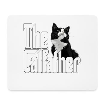 Cat Father The Catfather Crazy Cat Dad Dad - Mouse Pad (horizontal) - white - Front