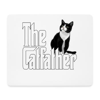 Cat Father The Catfather Crazy Cat Dad Dad - Mouse Pad (horizontal) - white - Front