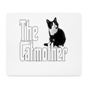 Katze Mutter La Catmother Chat Crazy Maman Maman - Tapis de souris (format paysage) - blanc - Devant