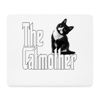Katze Mutter La Catmother Chat Crazy Maman Maman - Tapis de souris (format paysage) - blanc - Devant