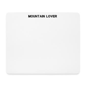 Randonnée - Mountain Lover - Tapis de souris (format paysage) - blanc - Devant