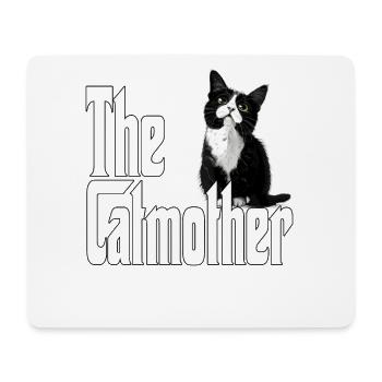 Katze Mutter La Catmother Chat Crazy Maman Maman - Tapis de souris (format paysage) - blanc - Devant