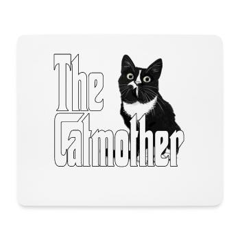 Katze Mutter The Catmother Crazy Cat Mom Mama - Mouse Pad (horizontal) - white - Front