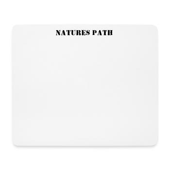 Hiking - Natures Path - Mouse Pad (horizontal) - white - Front