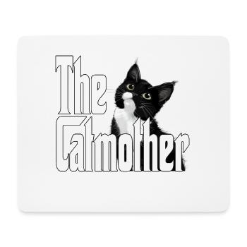 Katze Mutter La Catmother Chat Crazy Maman Maman - Tapis de souris (format paysage) - blanc - Devant