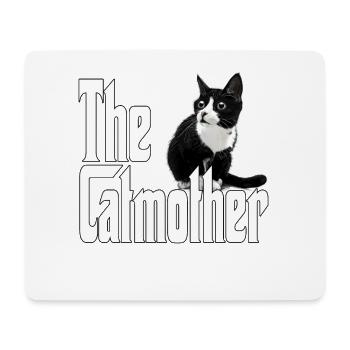 Katze Mutter La Catmother Chat Crazy Maman Maman - Tapis de souris (format paysage) - blanc - Devant