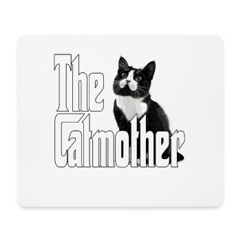Katze Mutter La Catmother Chat Crazy Maman Maman - Tapis de souris (format paysage) - blanc - Devant