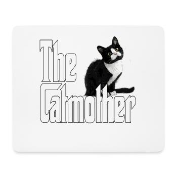 Katze Mutter La Catmother Chat Crazy Maman Maman - Tapis de souris (format paysage) - blanc - Devant