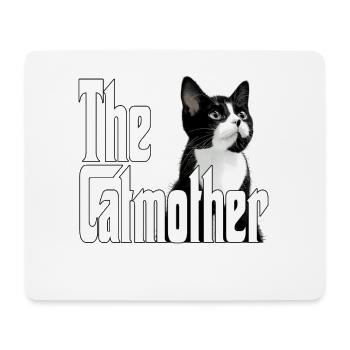 Katze Mutter La Catmother Chat Crazy Maman Maman - Tapis de souris (format paysage) - blanc - Devant