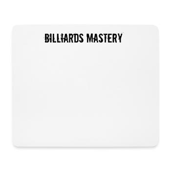 Billard - Maîtrise du billard - Tapis de souris (format paysage) - blanc - Devant