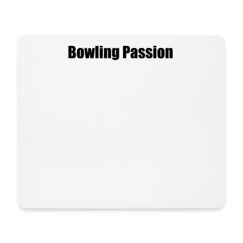 Bowling - Bowling Passion - Mousepad (Querformat) - Weiß - Vorne