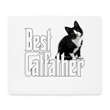 Cat Dad Best Catfather Ever Crazy Cat Father Kitty - Mousepad (Querformat) - Weiß - Vorne