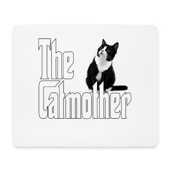 Chat Maman La Catmère Chat Folle Chat Mère Kitty Maman - Tapis de souris (format paysage) - blanc - Devant