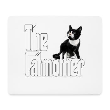Chat Maman La Catmère Chat Folle Chat Mère Kitty Maman - Tapis de souris (format paysage) - blanc - Devant