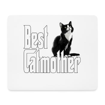 Cat Mom Best Catmother Ever Crazy Cat Mother Kitty - Mouse Pad (horizontal) - white - Front