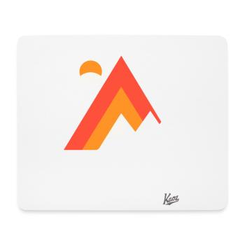 Mountain and nature - Mouse Pad (horizontal) - white - Front